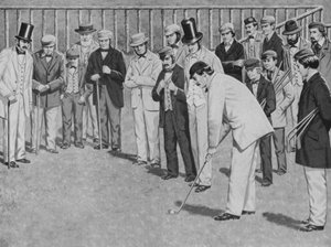 St Andrews, het eerste golfkampioenschap gehouden in 1857